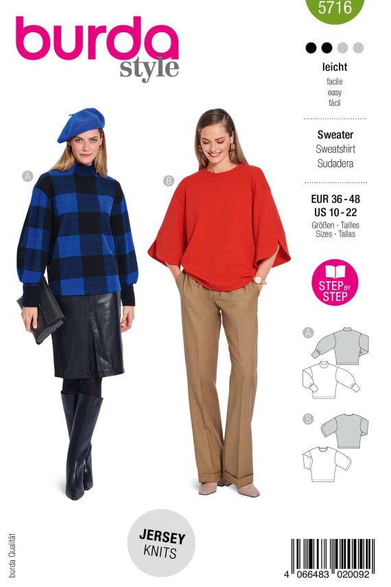 BURDA-5716 vihreä