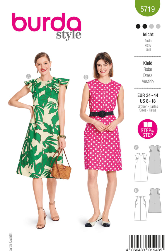 BURDA-5719 vihreä
