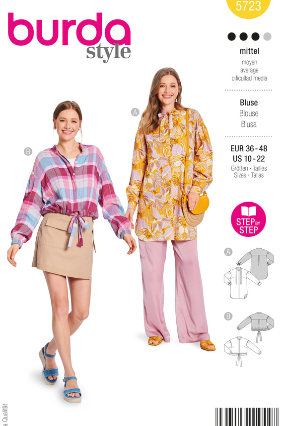 BURDA-5723 keltainen