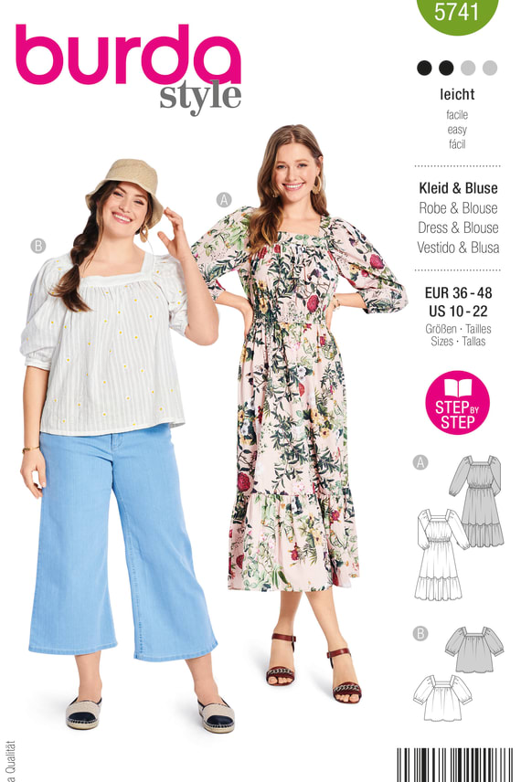 BURDA-5741 vihreä