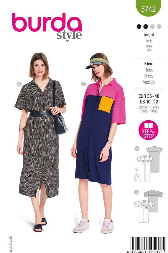 BURDA-5742 vihreä