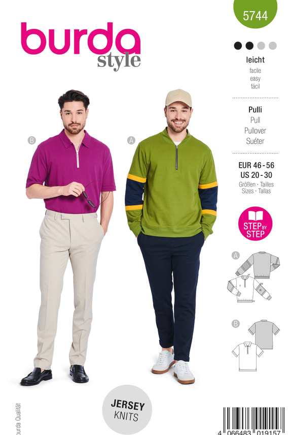 BURDA-5744 vihreä