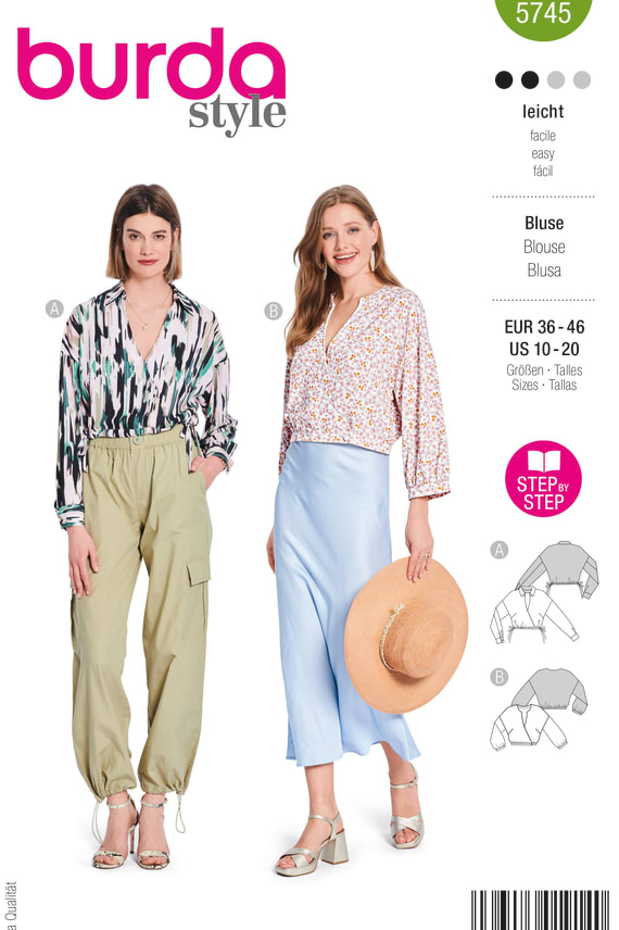 BURDA-5745 vihreä