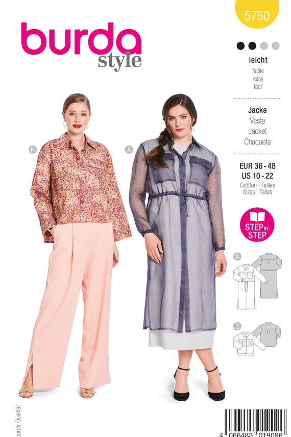 BURDA-5750 keltainen