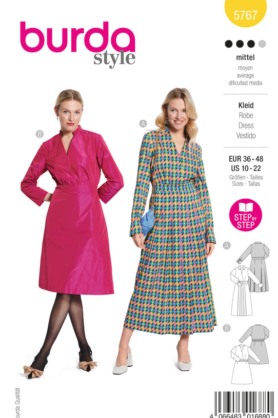 BURDA-5767 keltainen