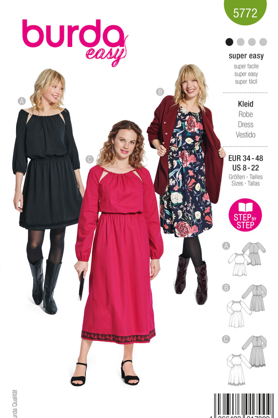BURDA-5772 vihreä
