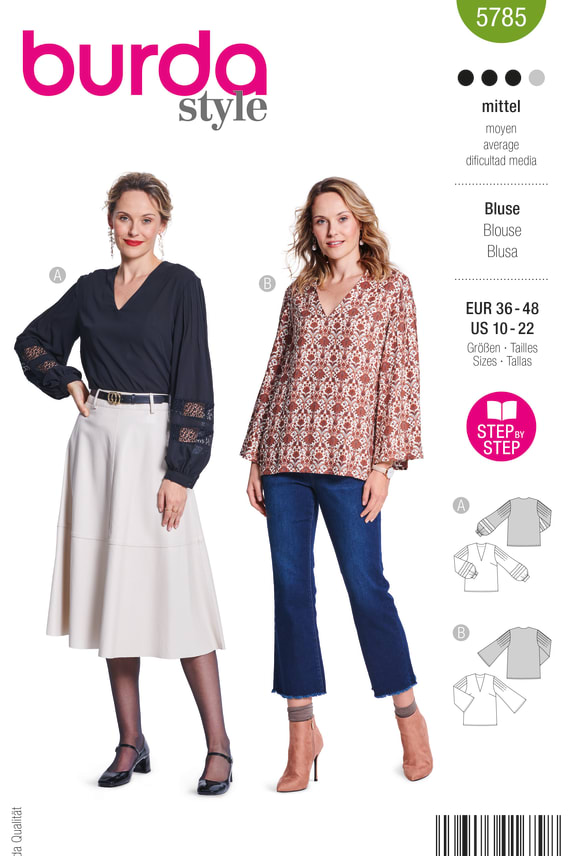 BURDA-5785 vihreä