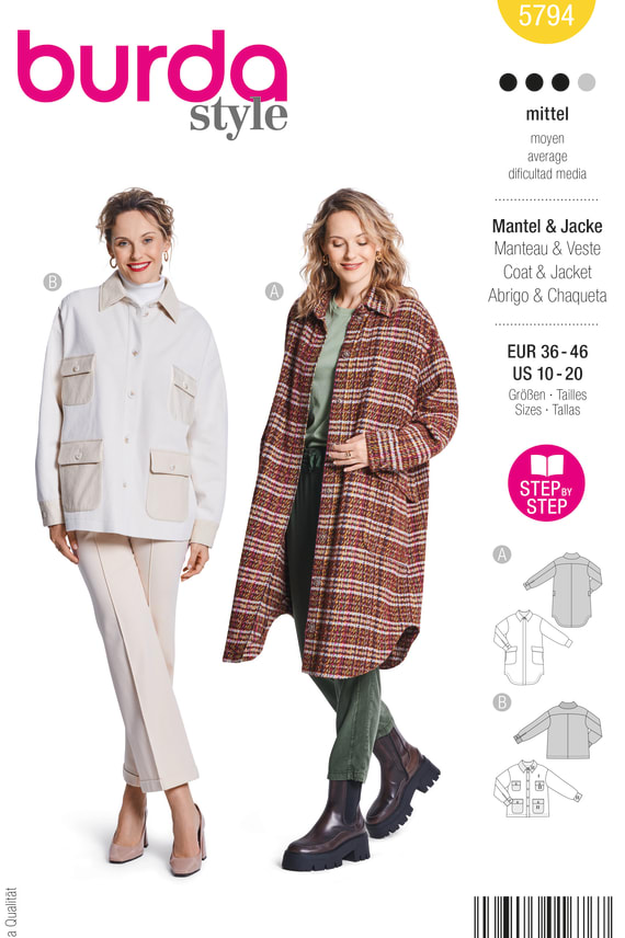 BURDA-5794 keltainen
