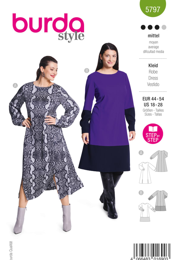 BURDA-5797 vihreä