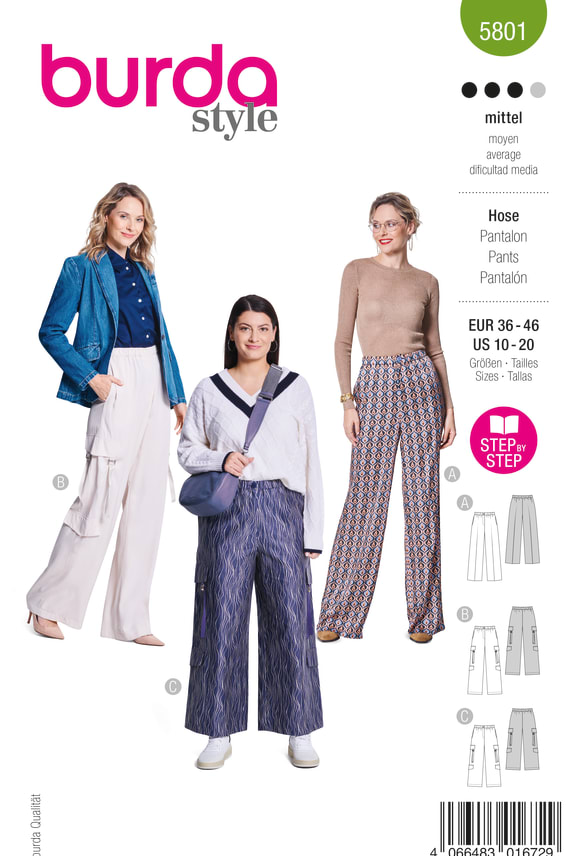BURDA-5801 vihreä