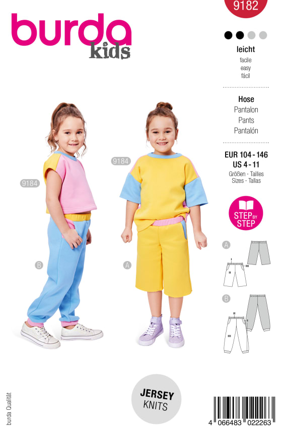 BURDA-9182 punainen