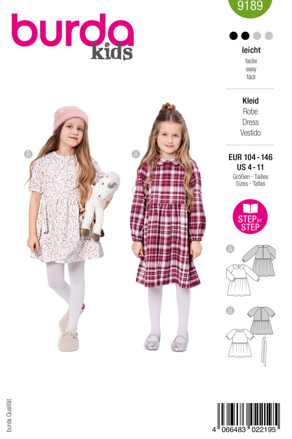 BURDA-9189 vihreä
