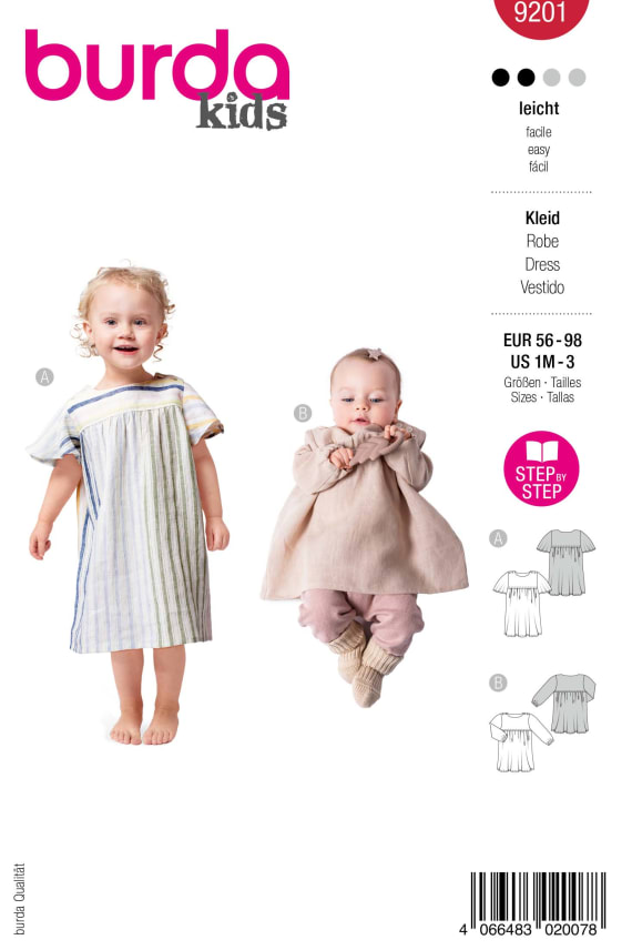 BURDA-9201 punainen