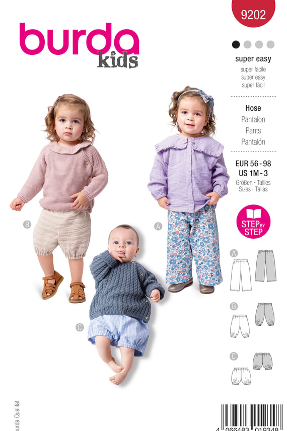 BURDA-9202 punainen