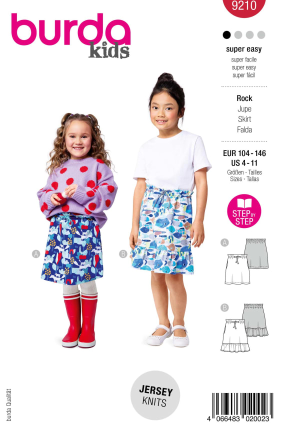 BURDA-9210 punainen