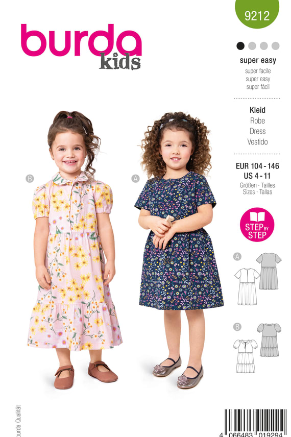 BURDA-9212 C vihreä