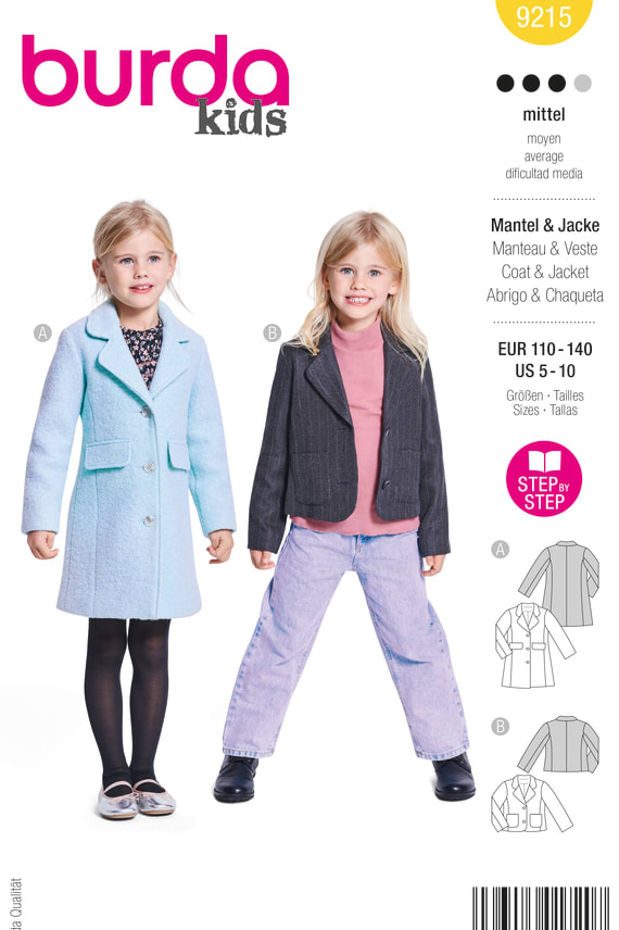 BURDA-9215 keltainen