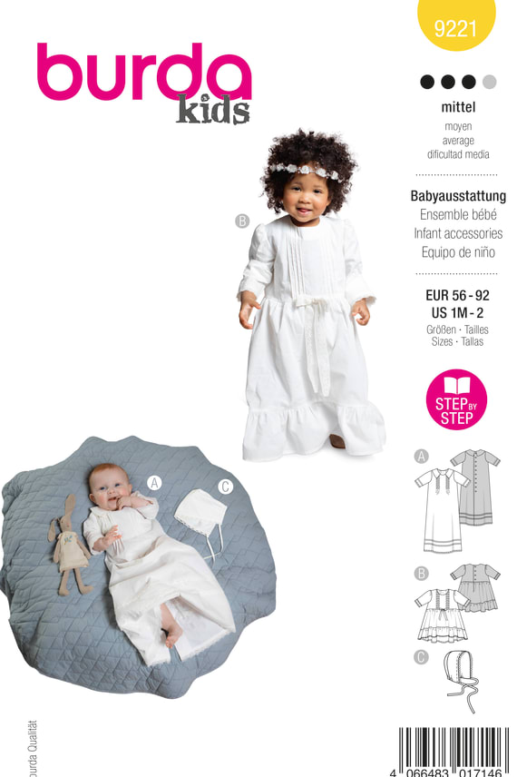 BURDA-9221 keltainen
