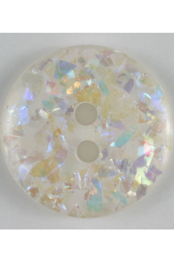 NAPPI GLITTERI 210945 14mm valkoinen