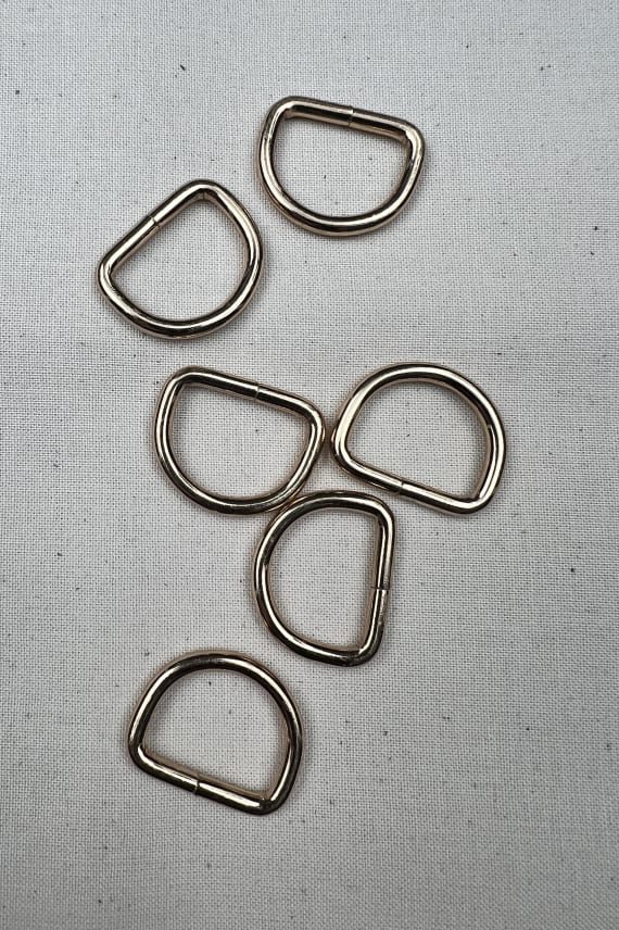 D-RENGAS 20MM METALLI kulta