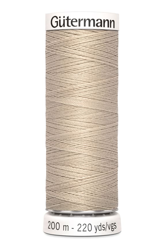 VK GÜTERMANN OMPELULANKA SEW-ALL PES 200M beige