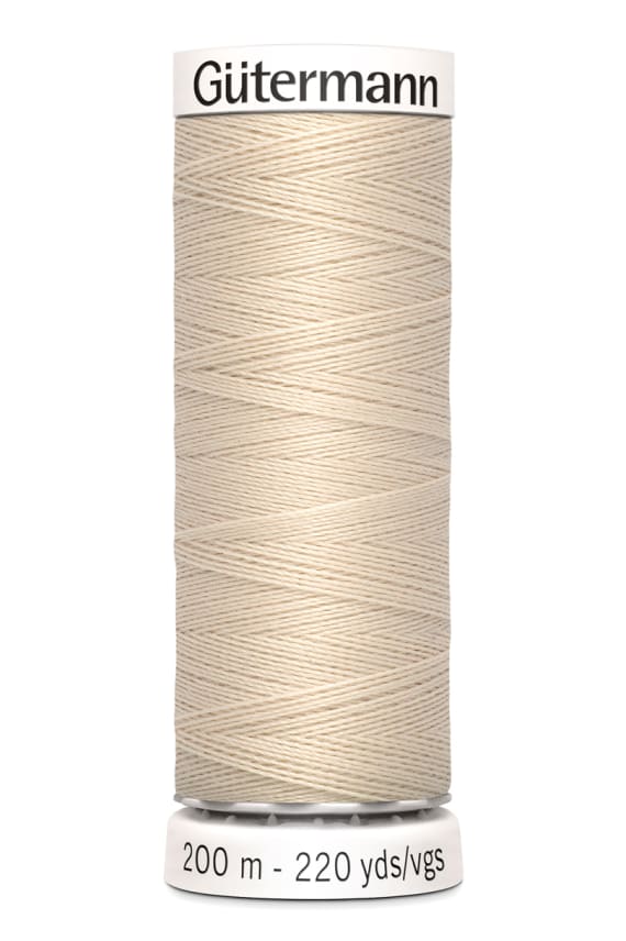 VK GÜTERMANN OMPELULANKA SEW-ALL PES 200M vaaleabeige