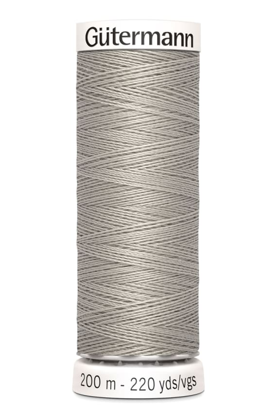 VK GÜTERMANN OMPELULANKA SEW-ALL PES 200M vaaleaharmaa