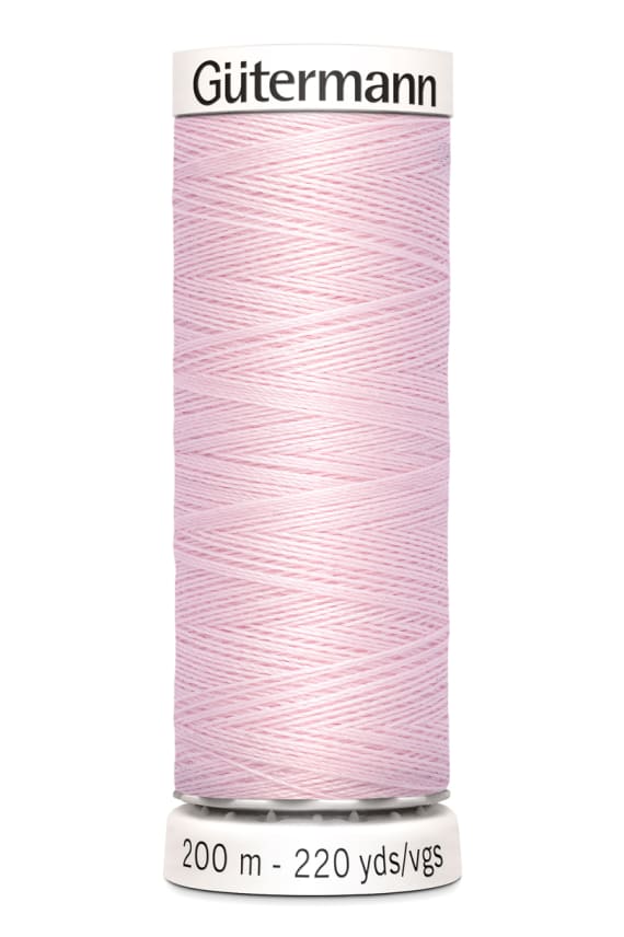 VK GÜTERMANN OMPELULANKA SEW-ALL PES 200M vaaleanpunainen