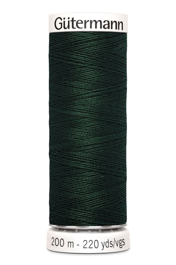 VK GÜTERMANN OMPELULANKA SEW-ALL PES 200M tummanvihreä
