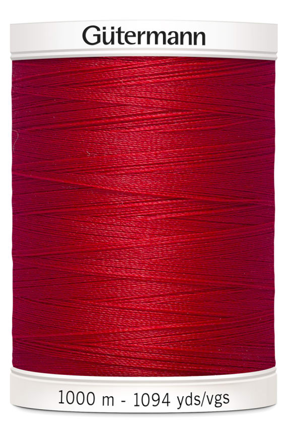 VK GÜTERMANN OMPELULANKA SEW-ALL PES 1000M punainen