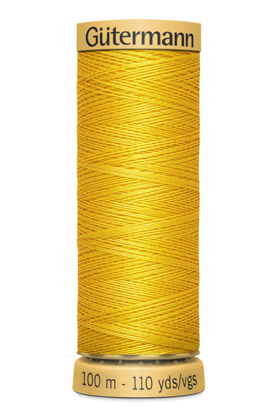 VK GÜTERMANN OMPELULANKA PUUVILLA 50 100M keltainen