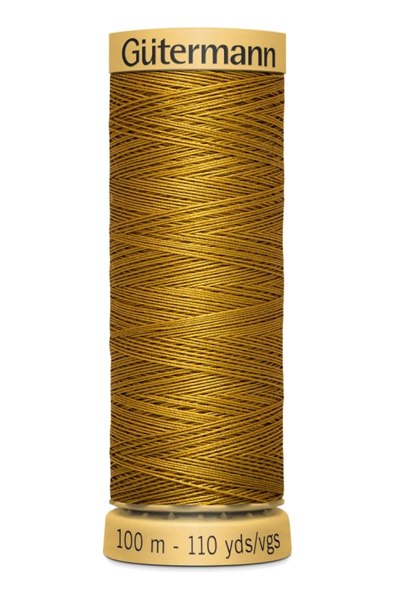 VK GÜTERMANN OMPELULANKA PUUVILLA 50 100M tummakeltainen