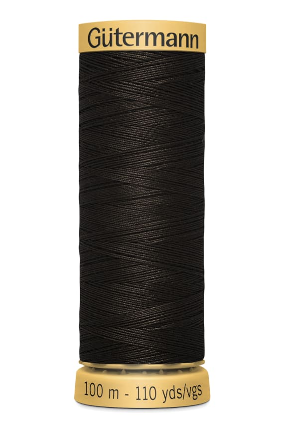 VK GÜTERMANN OMPELULANKA PUUVILLA 50 100M tummanruskea