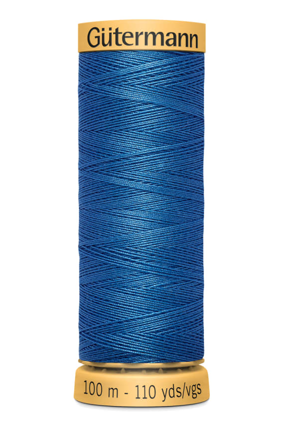 VK GÜTERMANN OMPELULANKA PUUVILLA 50 100M sininen