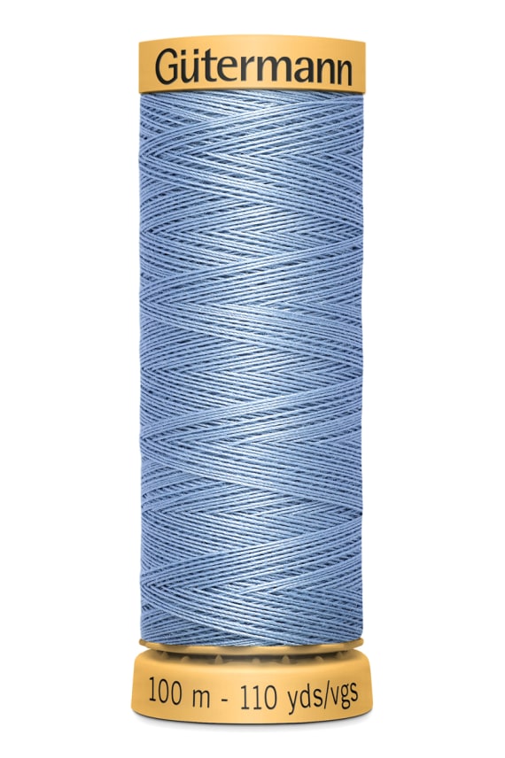 VK GÜTERMANN OMPELULANKA PUUVILLA 50 100M vaaleansininen