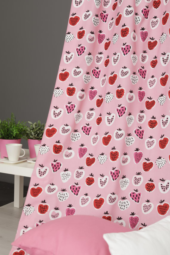 STRAWBERRY HEART vaaleanpunainen