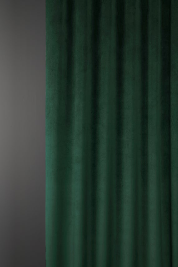 OTTOMAN -sametti tummanvihreä