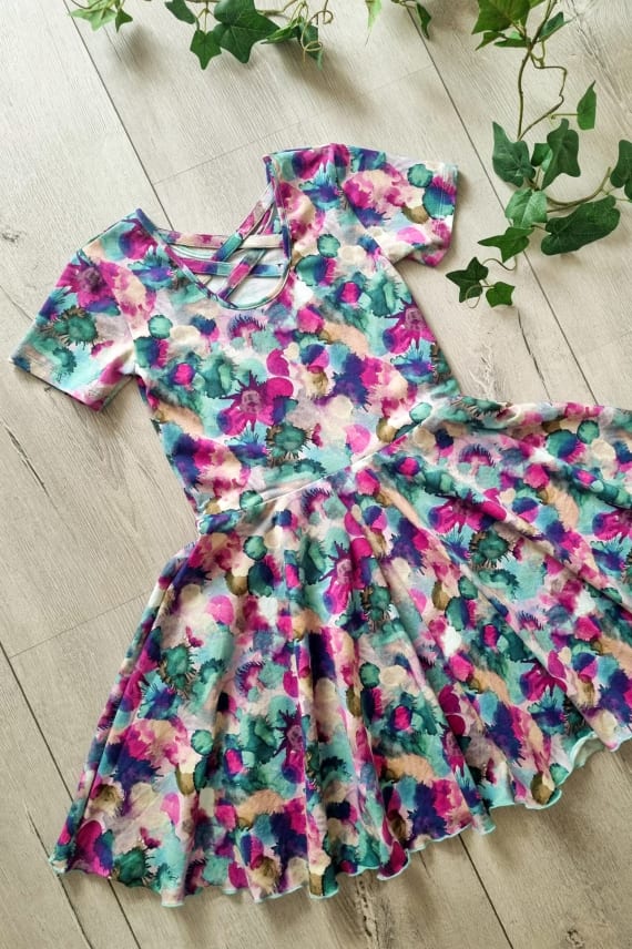 BOHO -trikoo aniliininpunainen