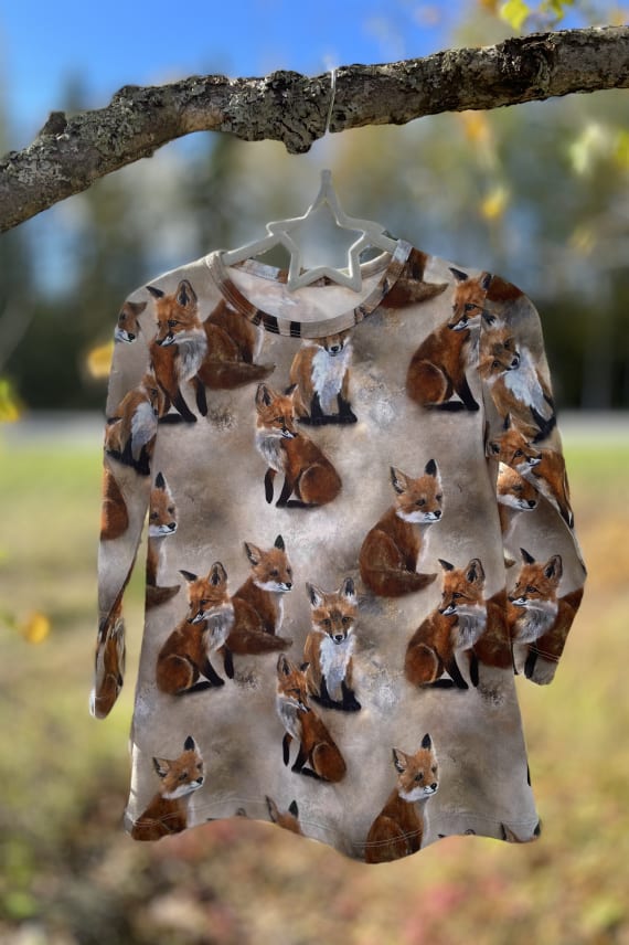 PIKKU KETTU -trikoo vaaleanruskea