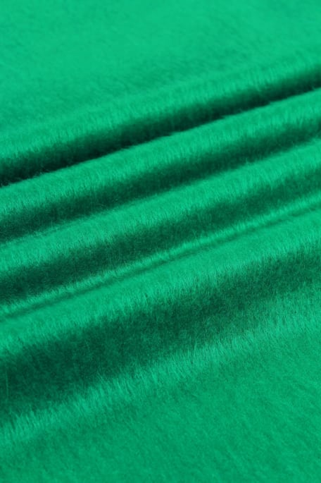 MOHAIR-takkikangas vihreä
