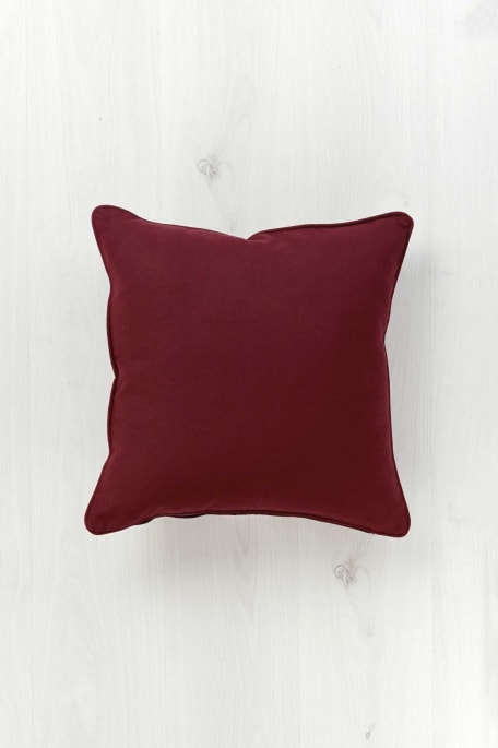 KIKI -tyynynpäällinen 45x45 cm tummanpunainen