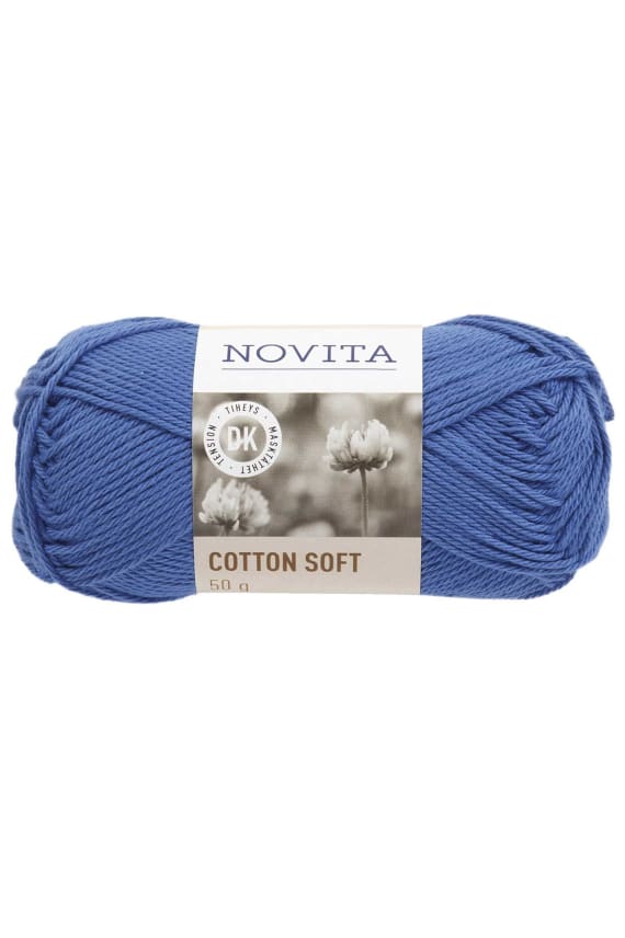 COTTON SOFT -neulelanka sininen