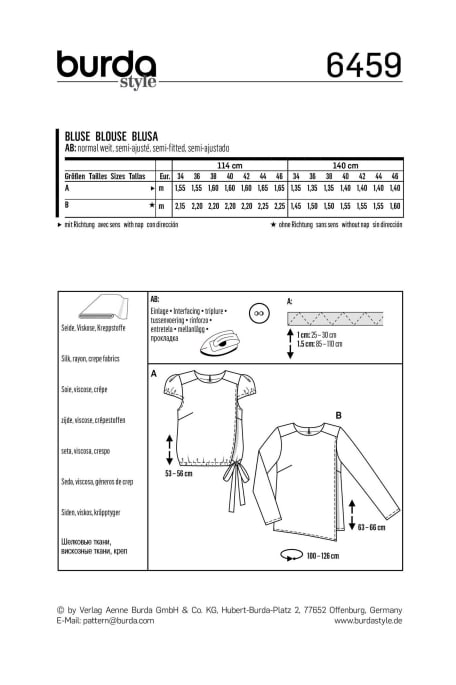 BURDA-6459 L vihreä