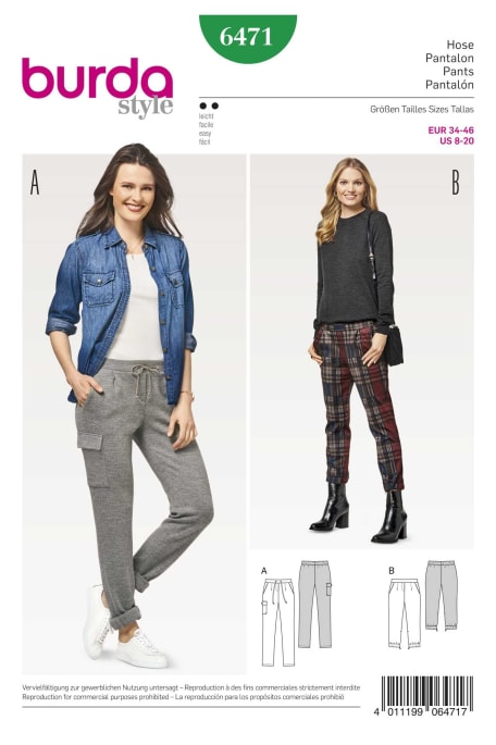 BURDA-6471 vihreä
