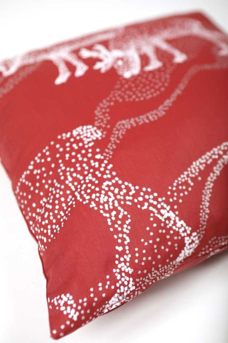 LAPIN POROT -tyynynpäällinen 45x45 cm punainen