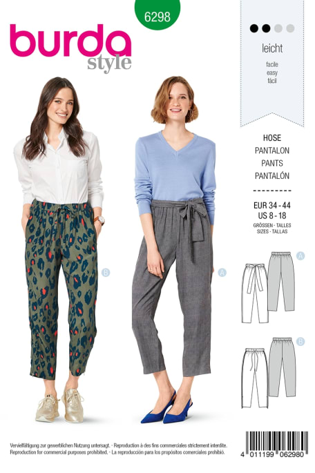 BURDA-6298 C vihreä