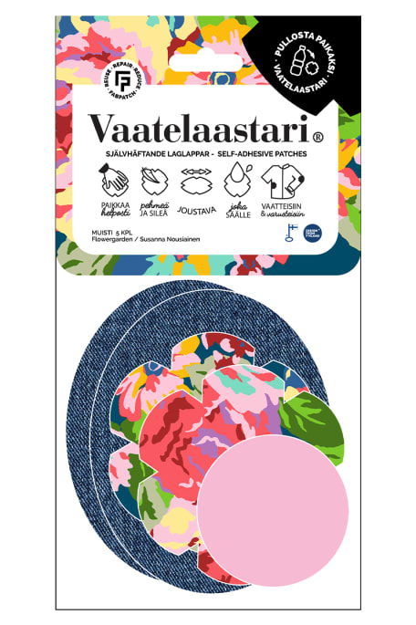 VAATELAASTARI MUISTI vaaleanpunainen
