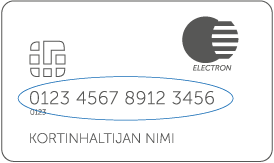Näin maksat Visa Electron -kortilla